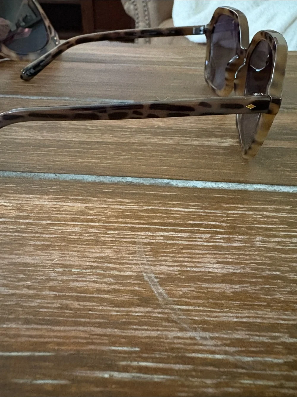 Fossil Women's Tortoise Shell Sunglasses with Brown Lenses